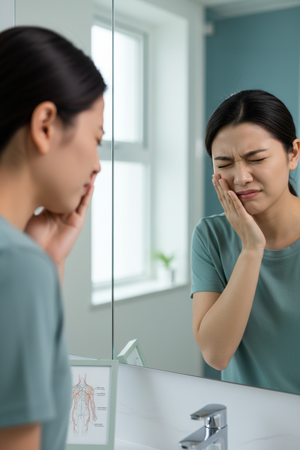 三叉神經痛（面部痛如刀割）